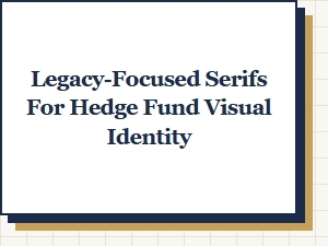 Building Trust with Classic, Legacy Serifs